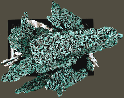 Hebgen Lake Acrylic Paint Sculpture