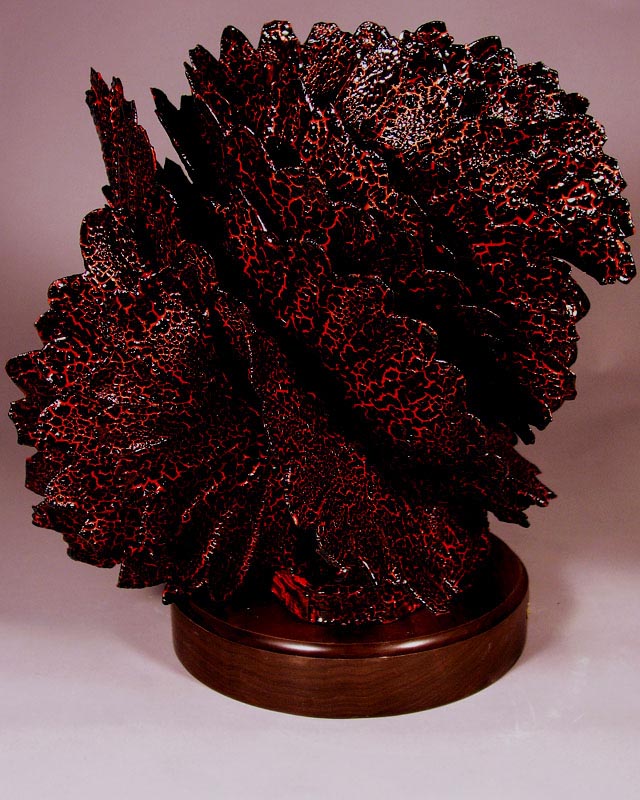 'Breaking Heat' - abstract ceramic sculpture