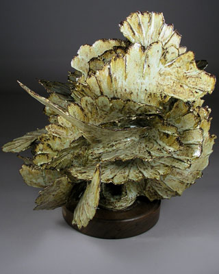 'Lodgegrass' - abstract ceramic sculpture