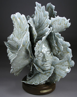 'Sage' - abstract ceramic sculpture