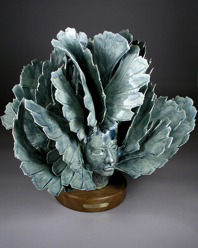 'Summer Sky' - abstract ceramic sculpture